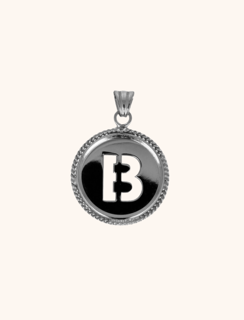 Zilveren Initial Medallion pendantlott-theme.productDescriptionPage.SEO.byTheBrand