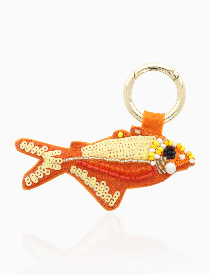 Orange Key Chain Goldfish