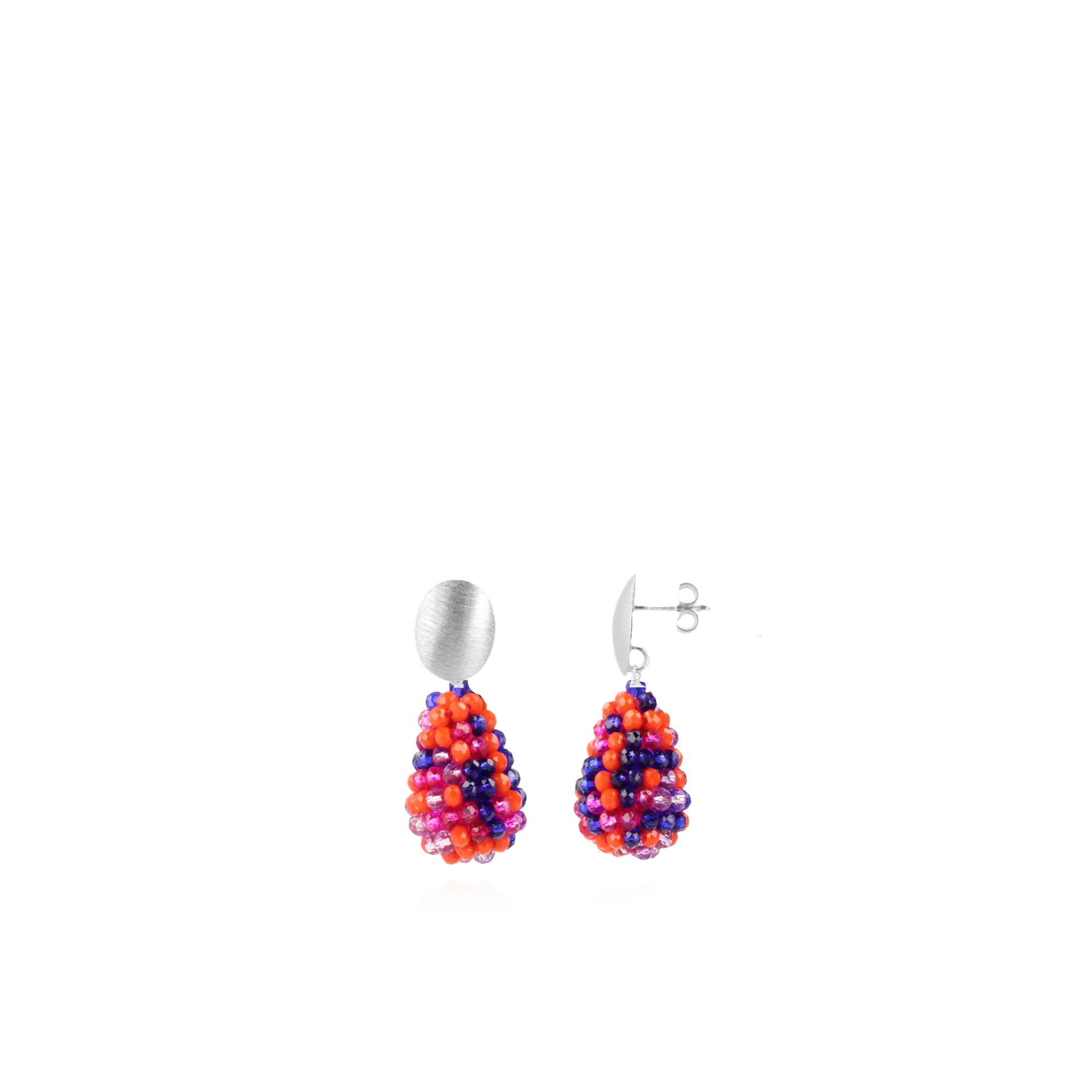 Mixed Koningsblauwe Oorbellen Amy Glassberry Cone XSlott-theme.productDescriptionPage.SEO.byTheBrand