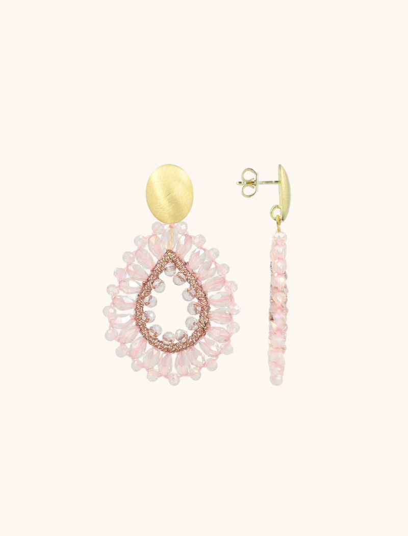 Kristall Rosa Ohrringe Robin Drop Crystal Small  lott-theme.productDescriptionPage.SEO.byTheBrand