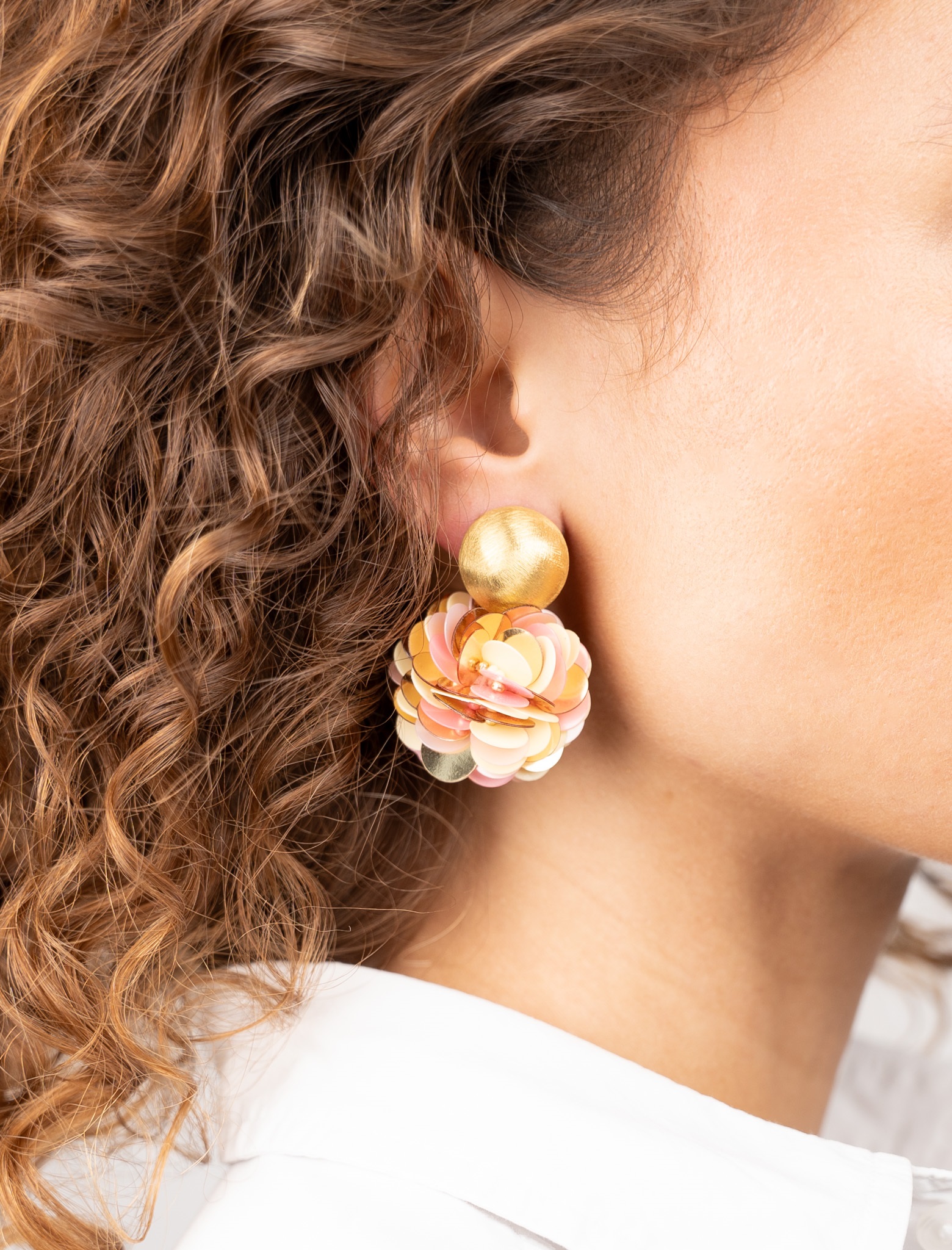 Mix Pink Earrings Butterfly Sequin Globe Mlott-theme.productDescriptionPage.SEO.byTheBrand