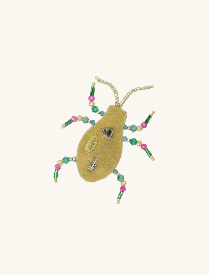 Broche Lucky Scarabee S - Emerald/Pink lott-theme.productDescriptionPage.SEO.byTheBrand