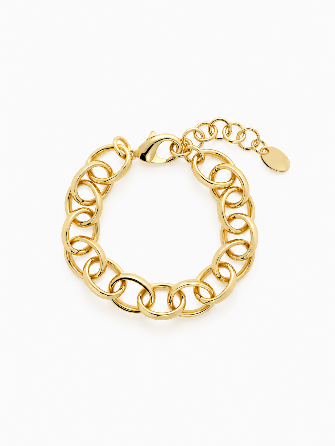 16.010 - gold colored soft gold cable wide medium