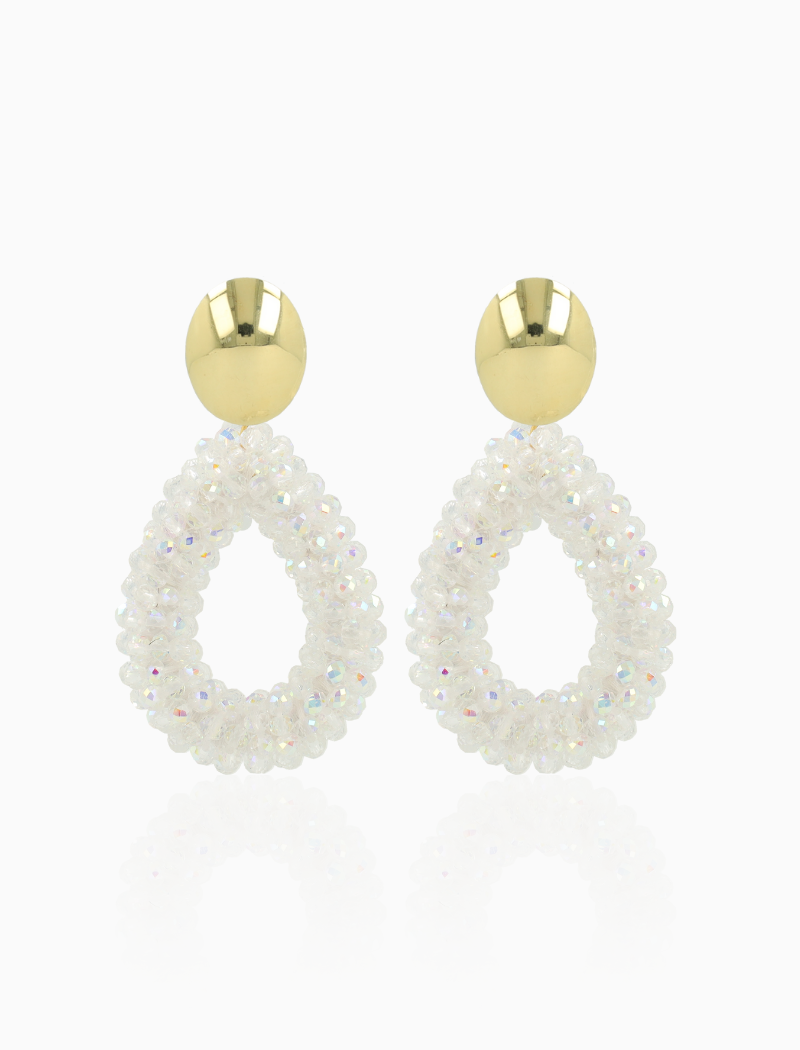 Zilveren Oorbellen Drop L Berry