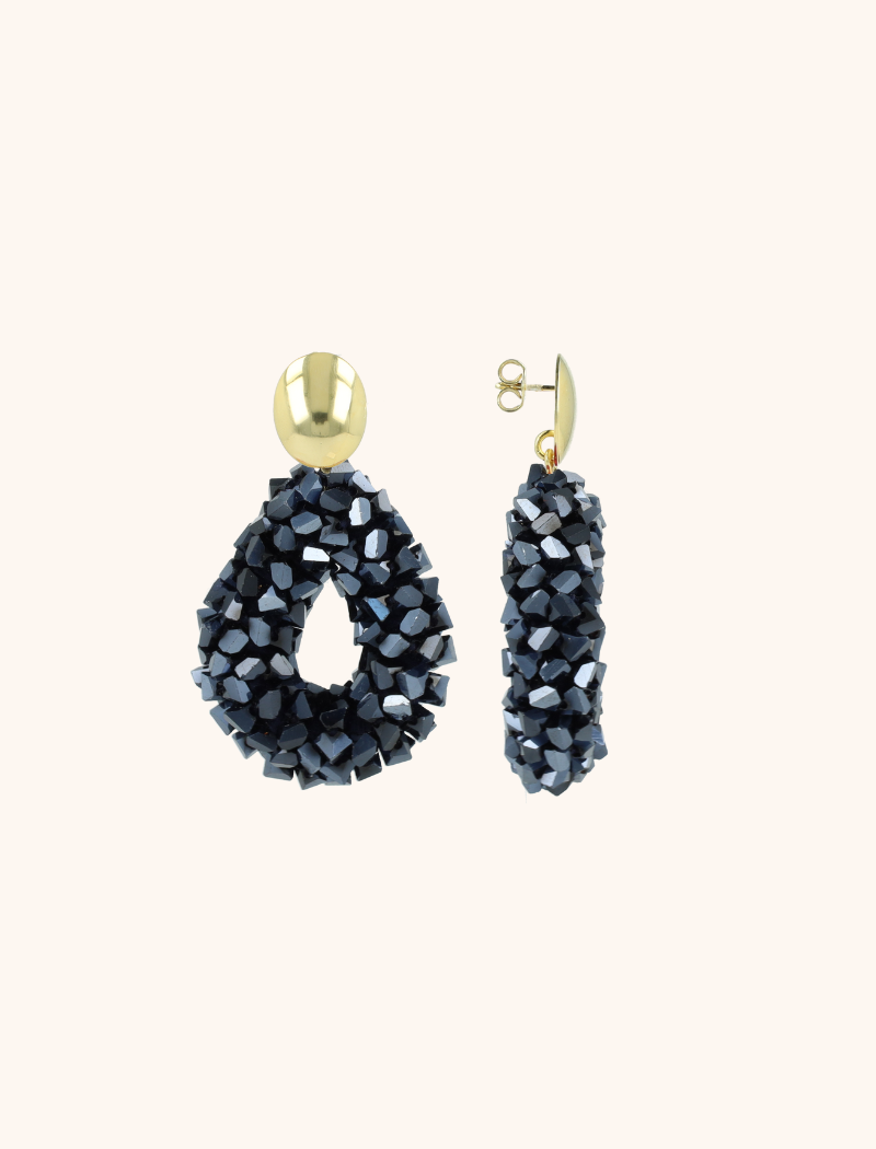 Metallic Blue Oorbellen Marieke Drop S Rawlott-theme.productDescriptionPage.SEO.byTheBrand