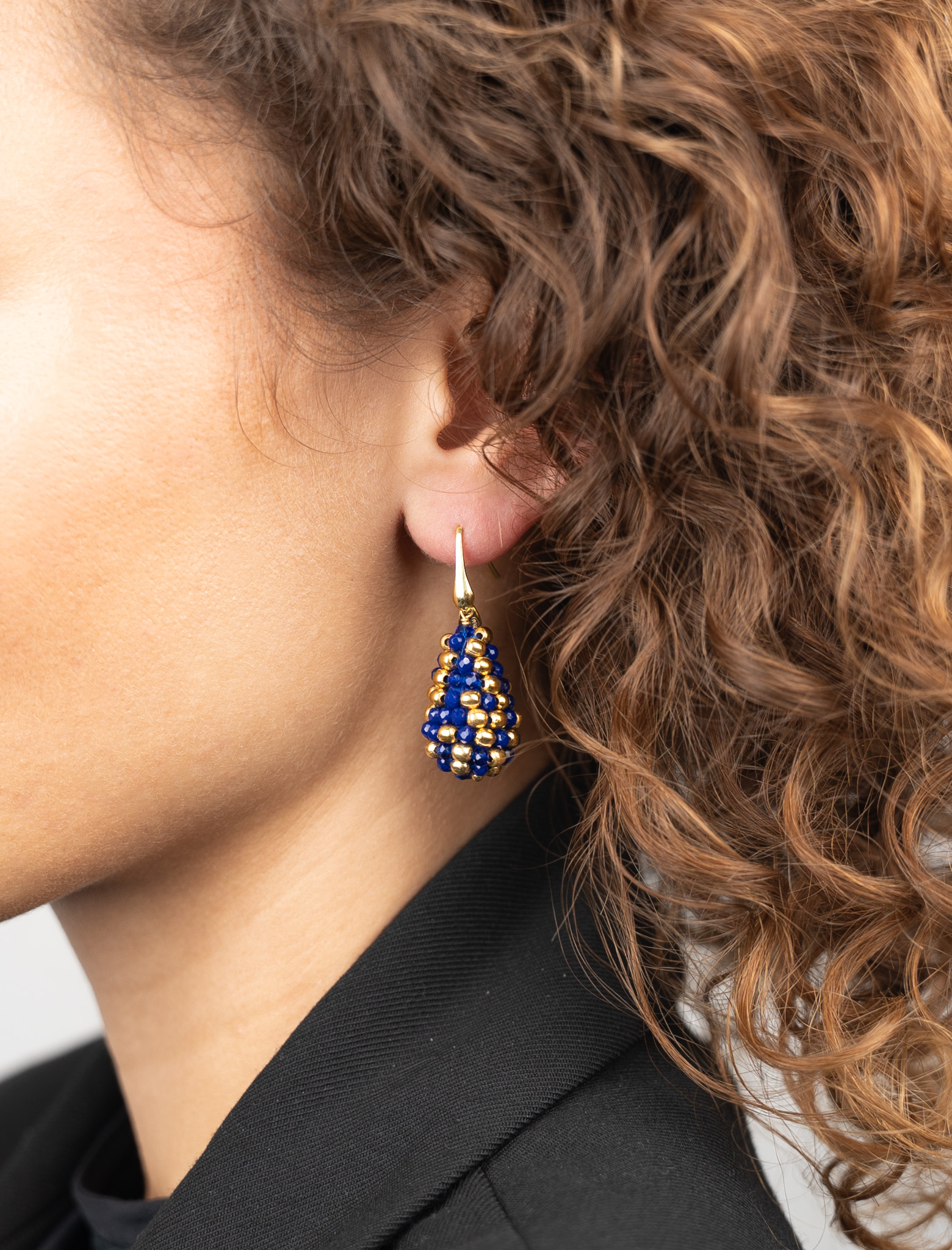 Earrings Amy Cone XS Royal Blue