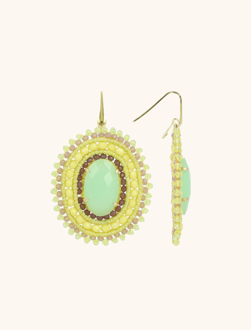 Lemon Mix Oorbellen Jamie Filled Oval 3 Rings With Stonelott-theme.productDescriptionPage.SEO.byTheBrand