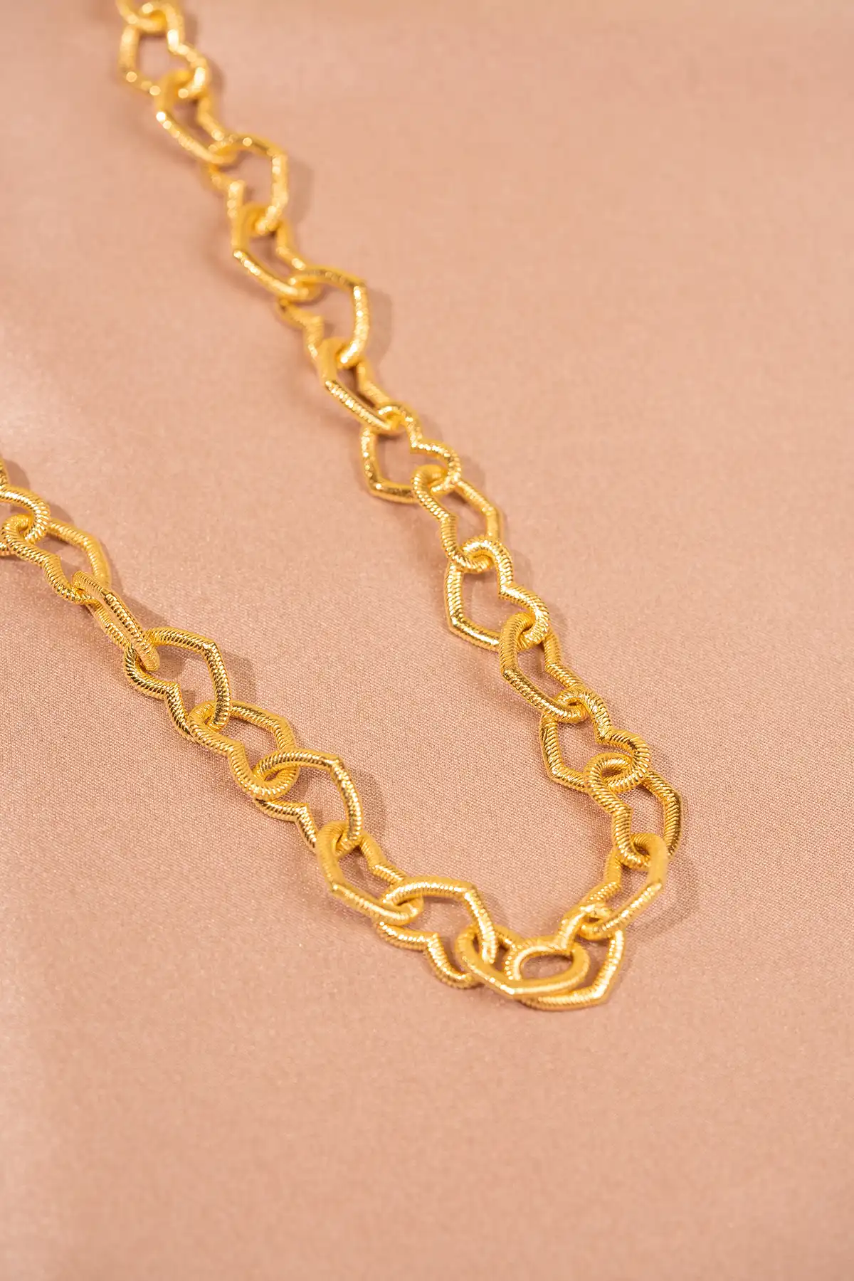 Classic Ketting Hart Closed Forever Relief