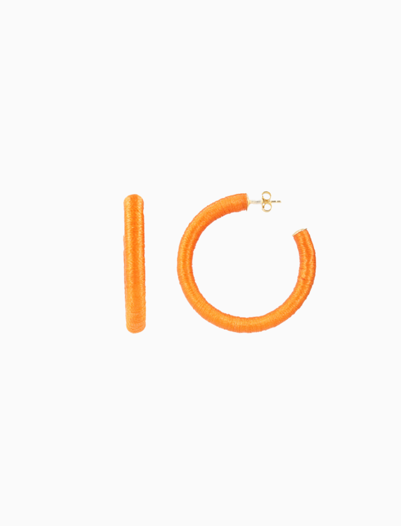Oranje Oorbellen Chloe Creole L