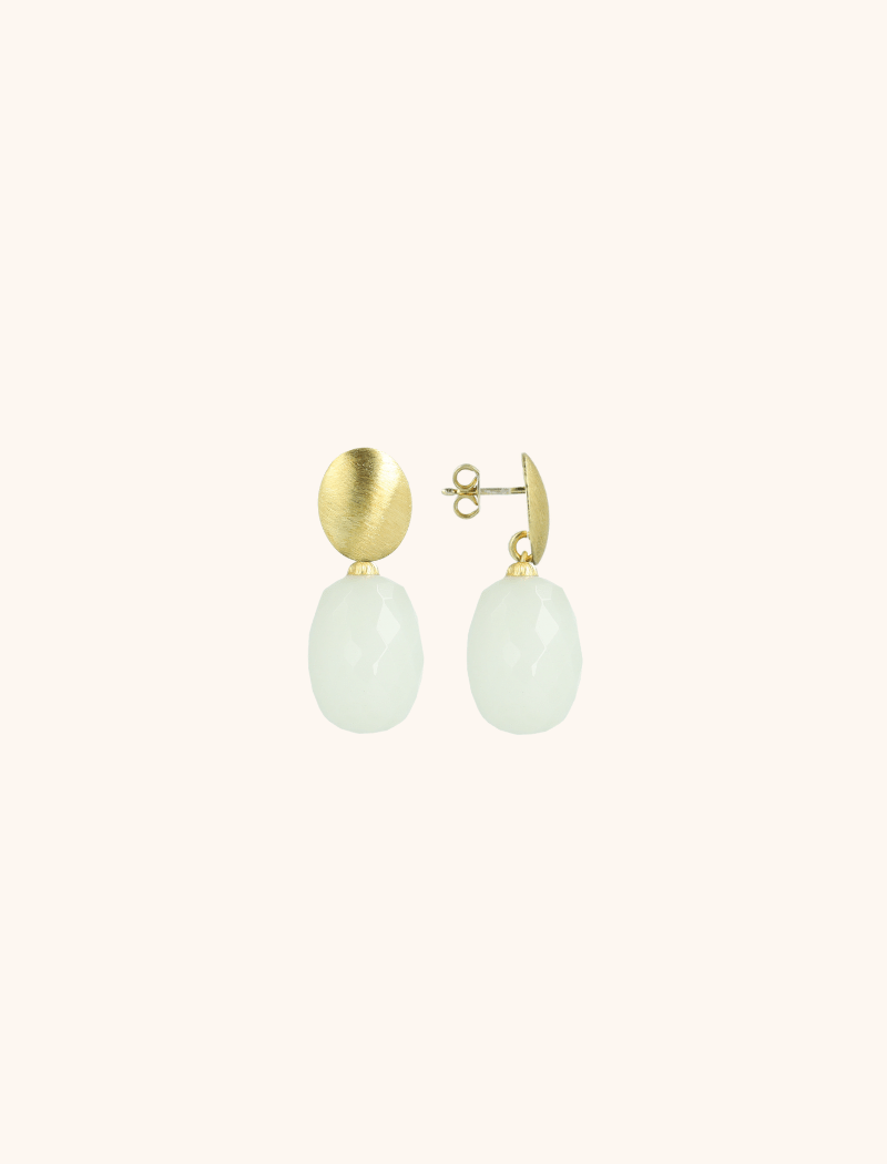 Witte Oorbellen Romijn Quartz Mlott-theme.productDescriptionPage.SEO.byTheBrand