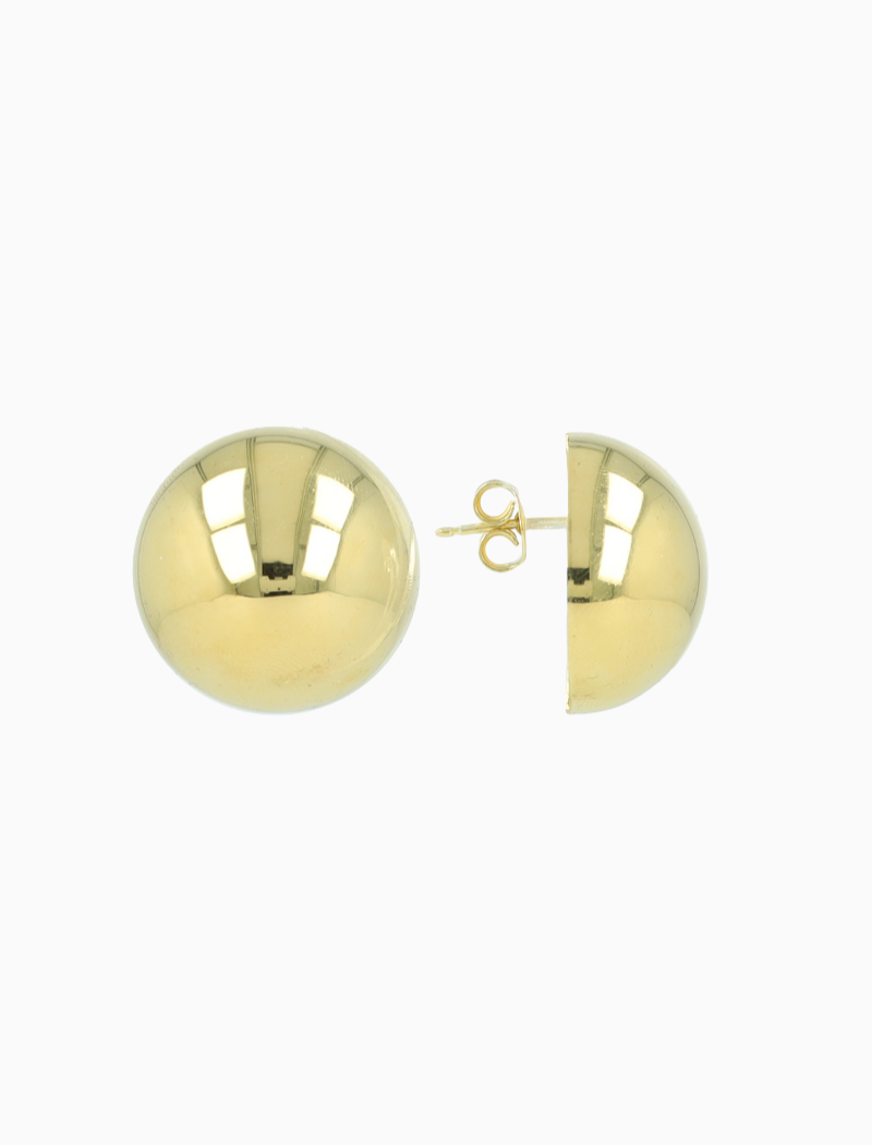 Classic earrings circle L
