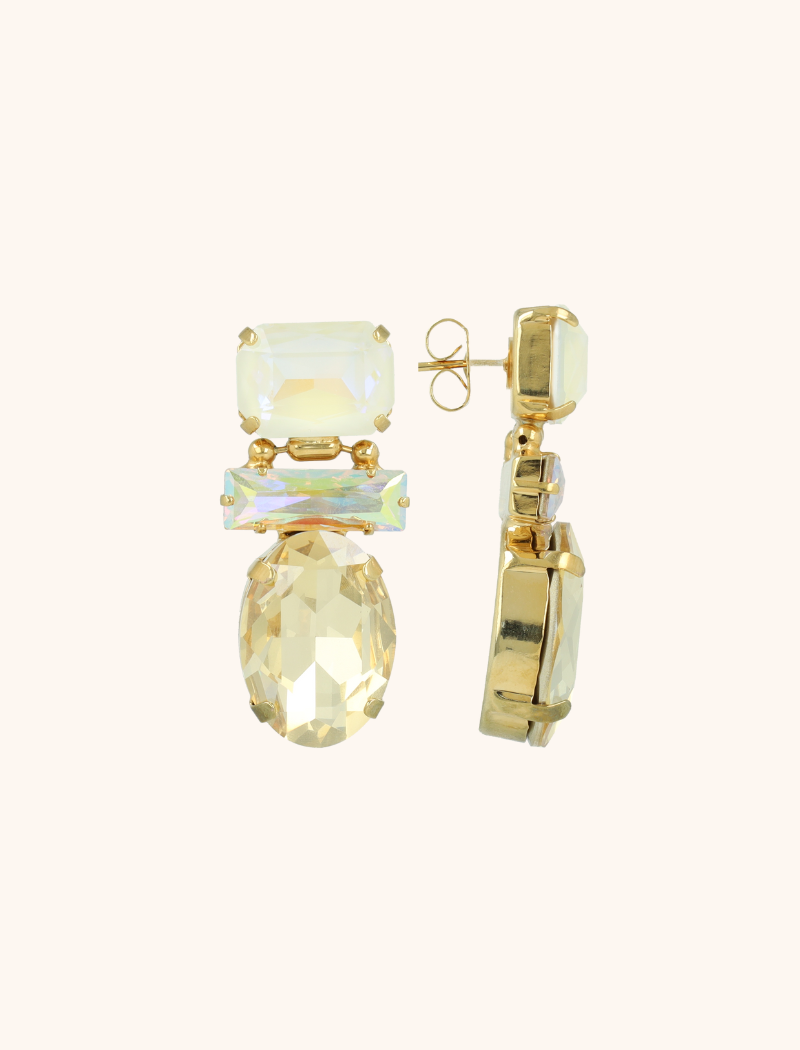 Nude Ohrringe Vajen Triple Shapes  