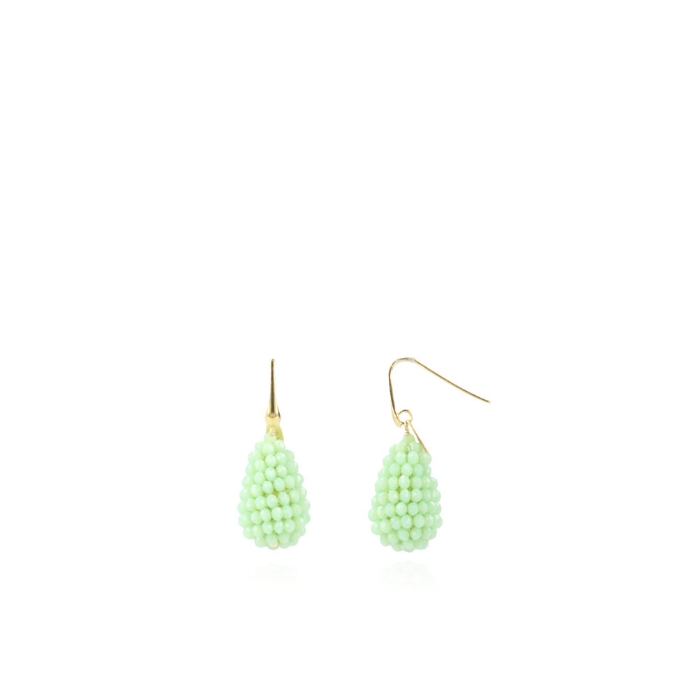 Light Turqoise Earrings Amy Glassberry Cone XS