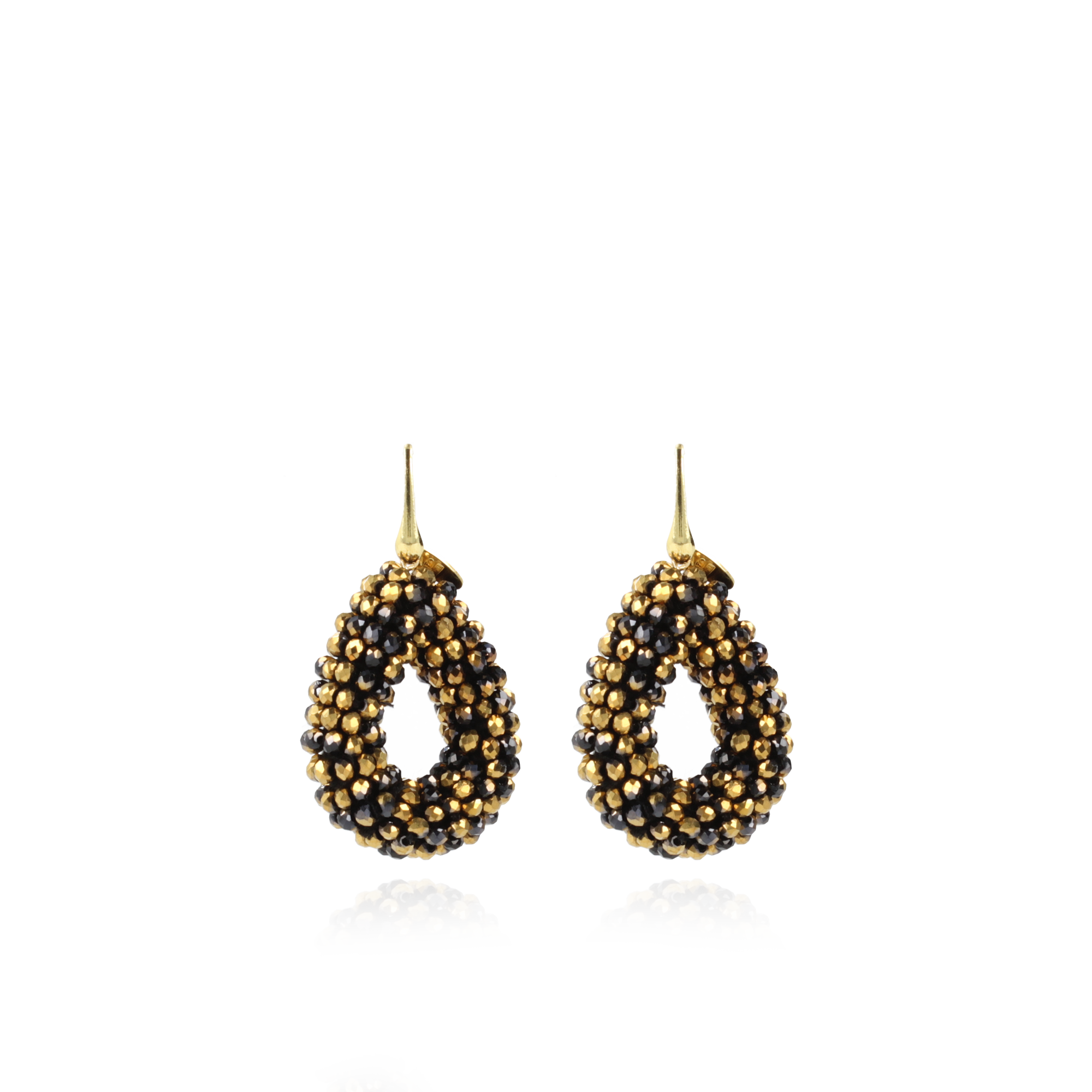 Gold-coloured Earrings Berry Drop S