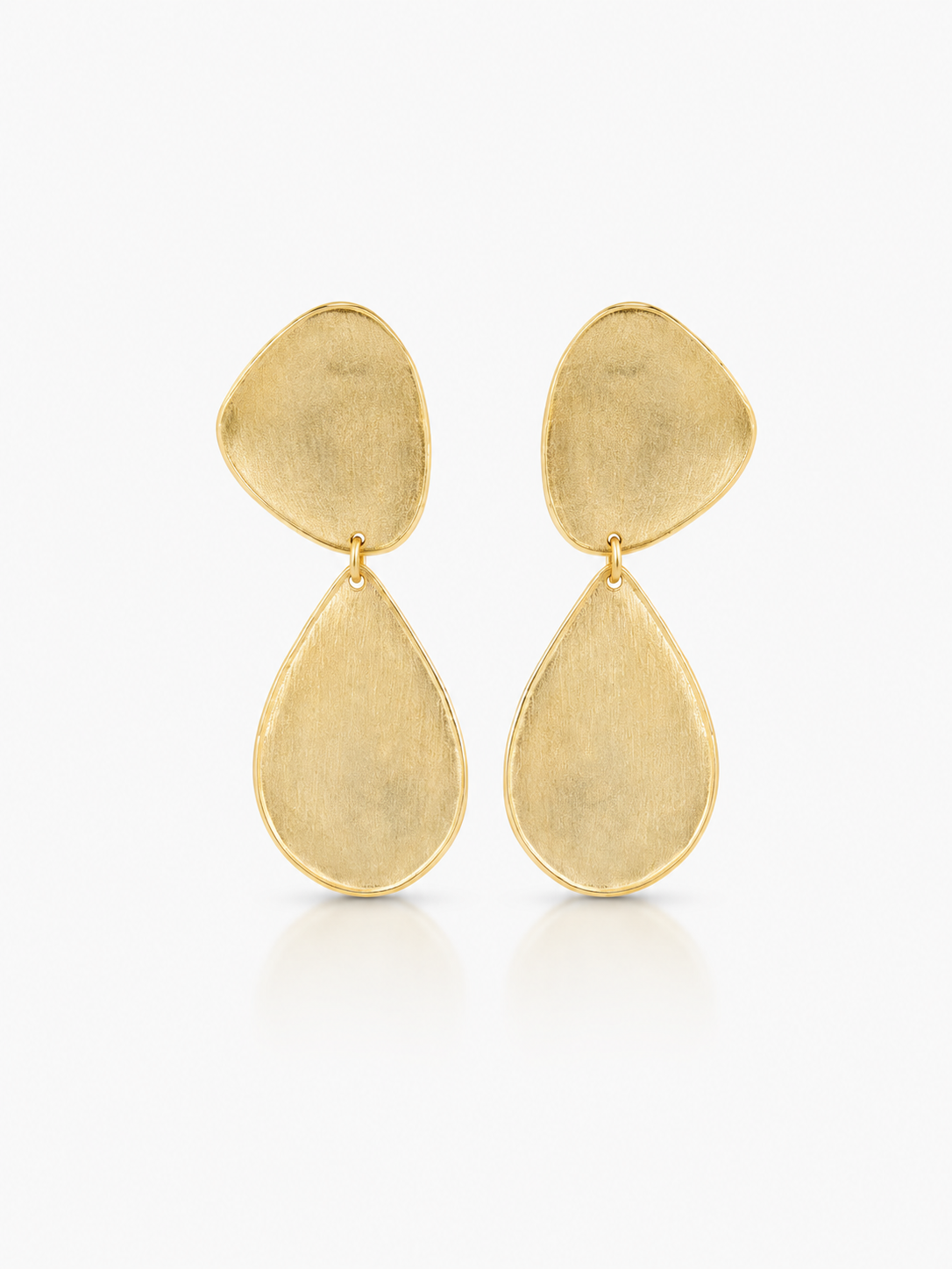 Classic Ohrringe Clara Stone Shape Drop Double