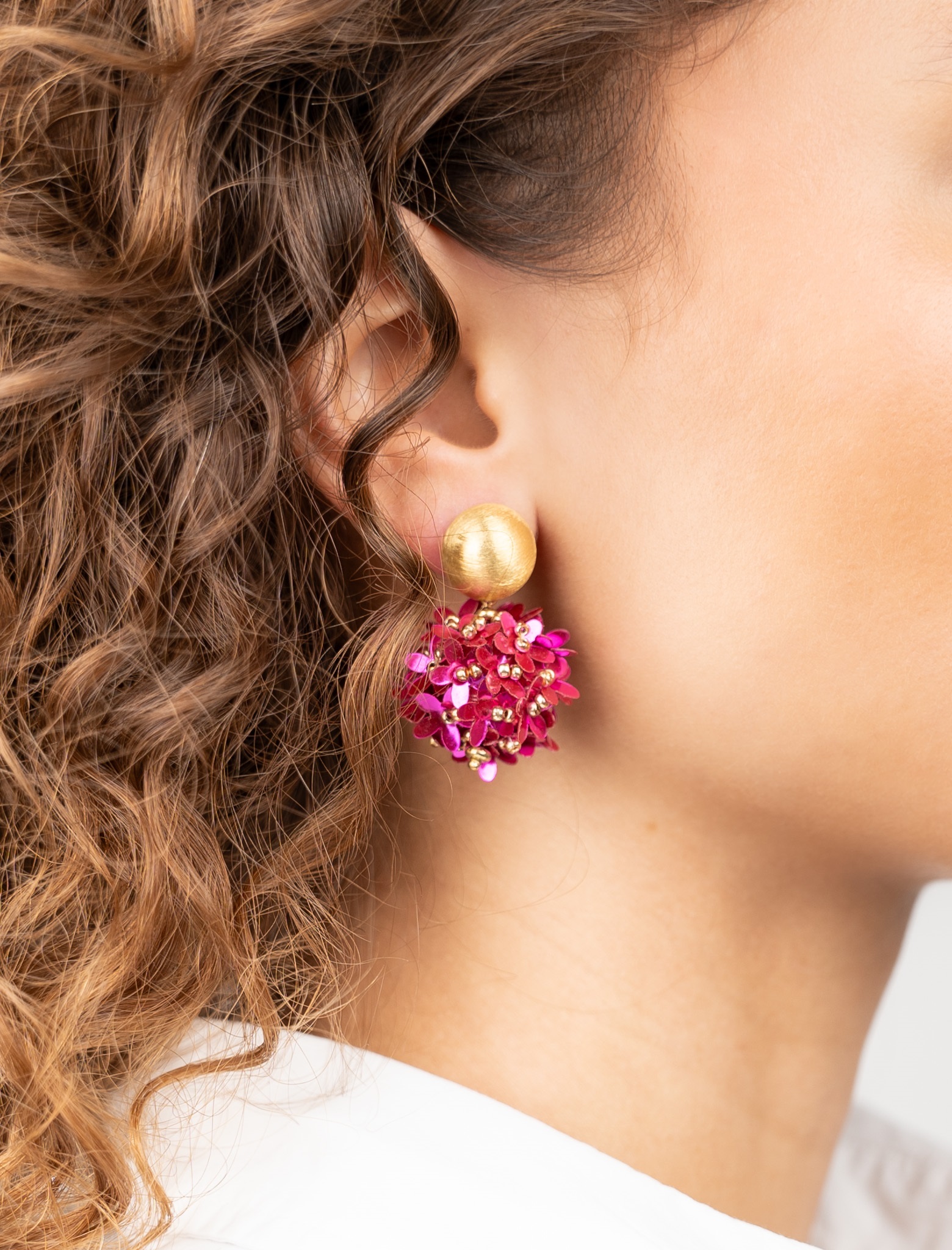 Fuchsia Earrings Daisy Globe S Flower