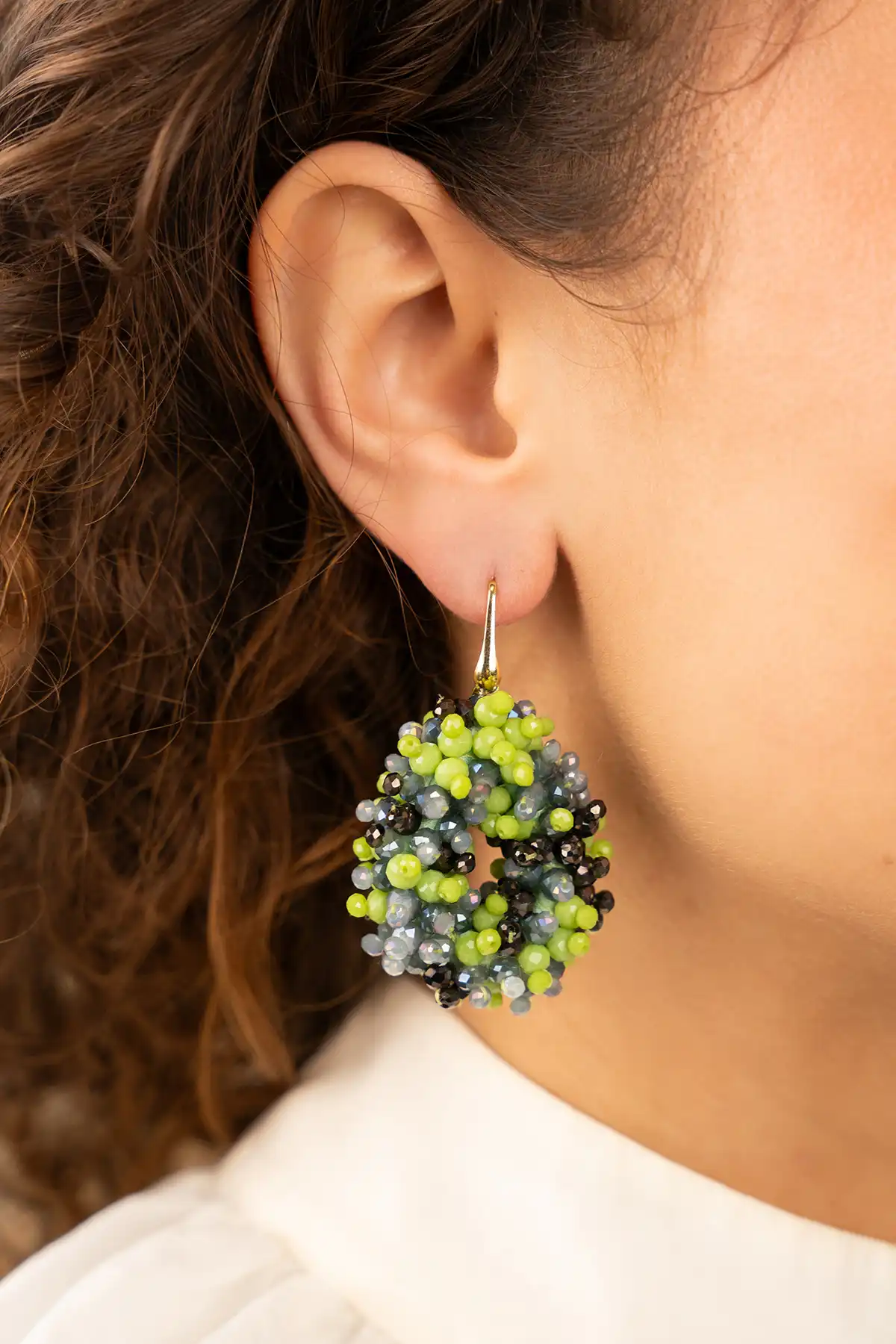 Nutshell Mix Earrings Louise Drop S Double Stoneslott-theme.productDescriptionPage.SEO.byTheBrand