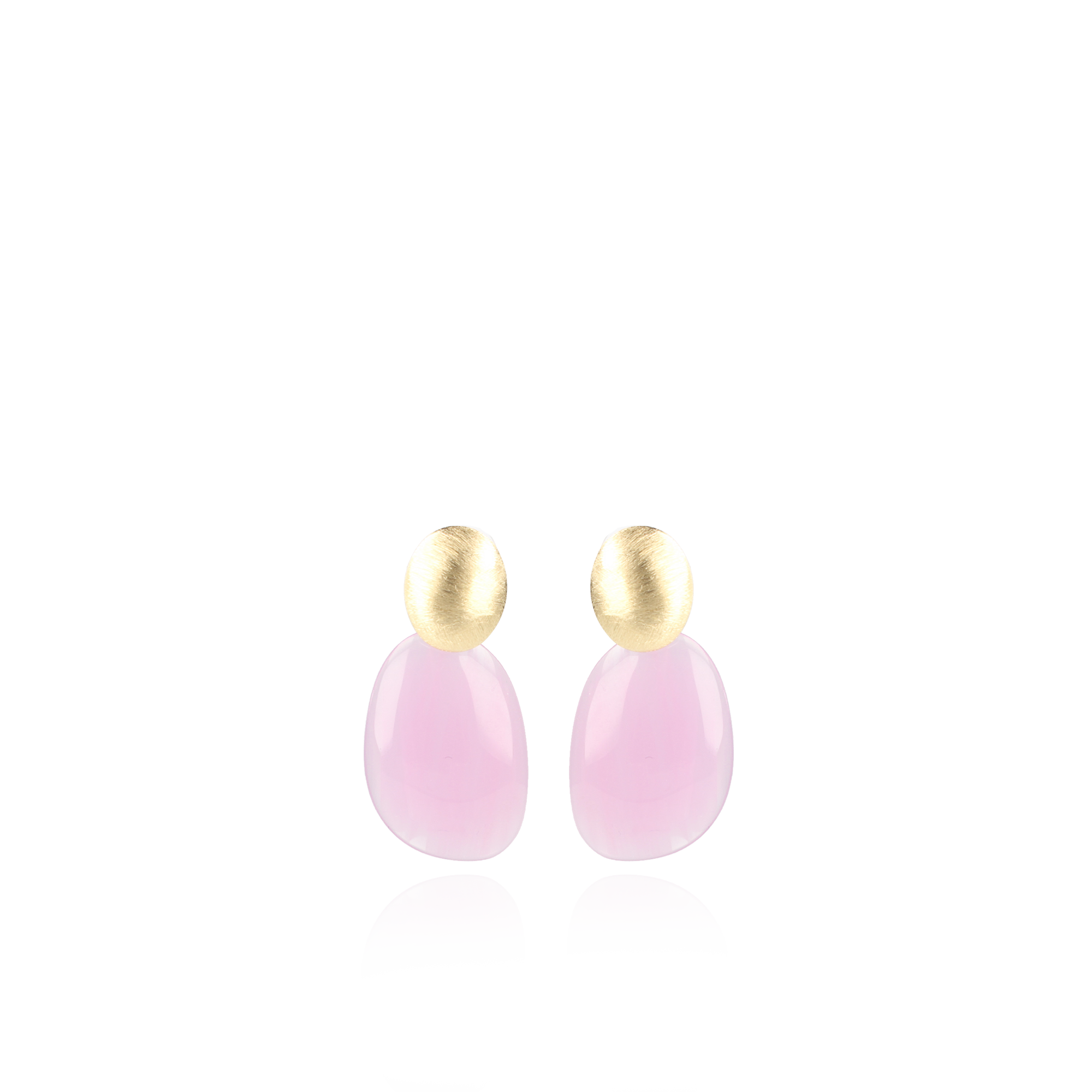 Pastel Lila Oorbellen Little Sara Assymetrisch Ovaal Slott-theme.productDescriptionPage.SEO.byTheBrand