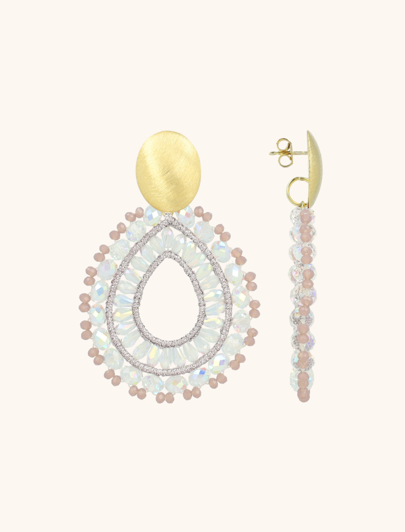 Crystal/Lila Oorbellen Vos Open Drop Llott-theme.productDescriptionPage.SEO.byTheBrand