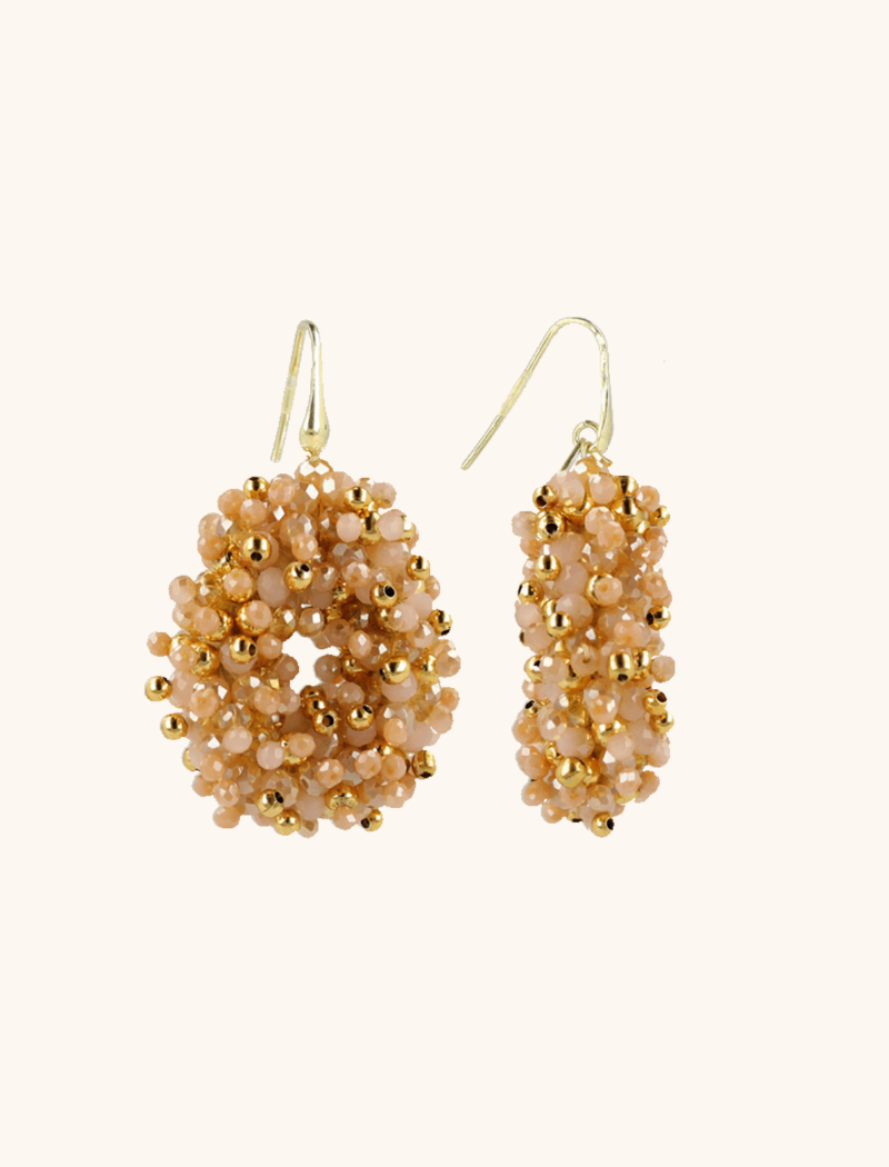 Beige Tangerine Oorbellen Louise Druppel Slott-theme.productDescriptionPage.SEO.byTheBrand
