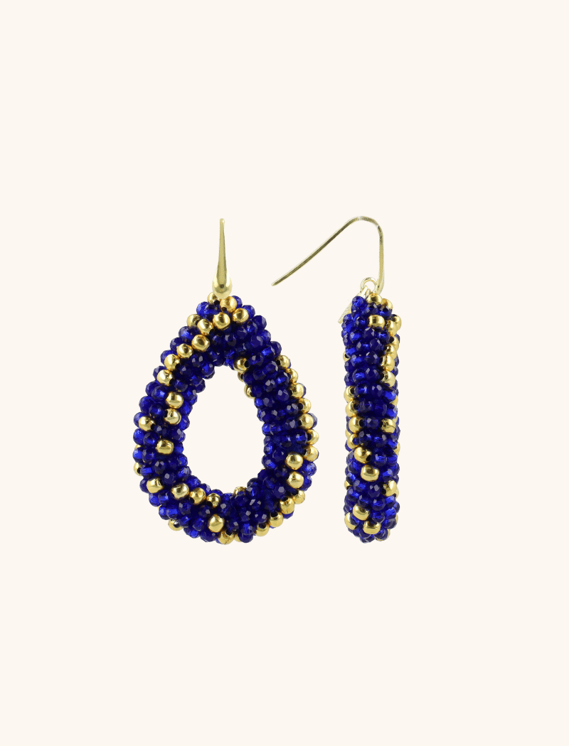 Royal Blauwe Oorbellen Berry druppel L lott-theme.productDescriptionPage.SEO.byTheBrand