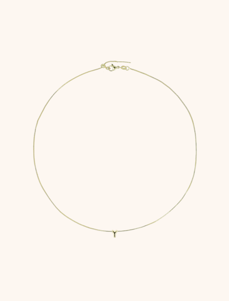 Gold Necklace Mini Initiallott-theme.productDescriptionPage.SEO.byTheBrand