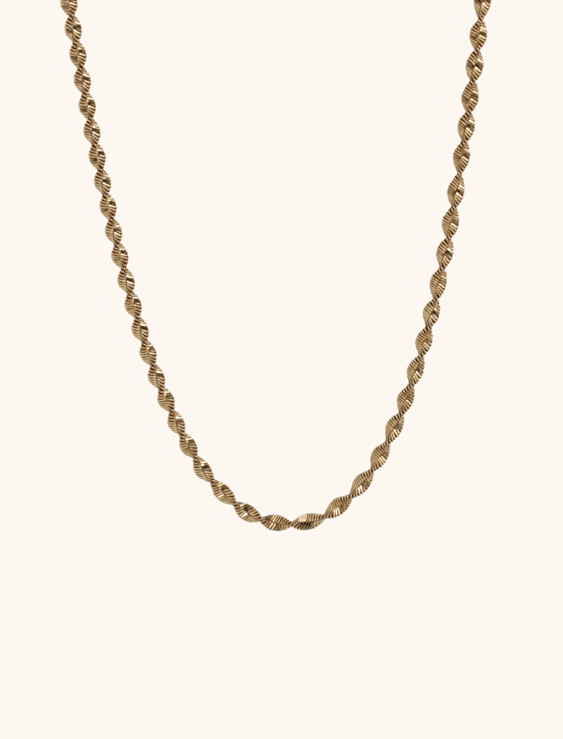 Rose ketting twisted