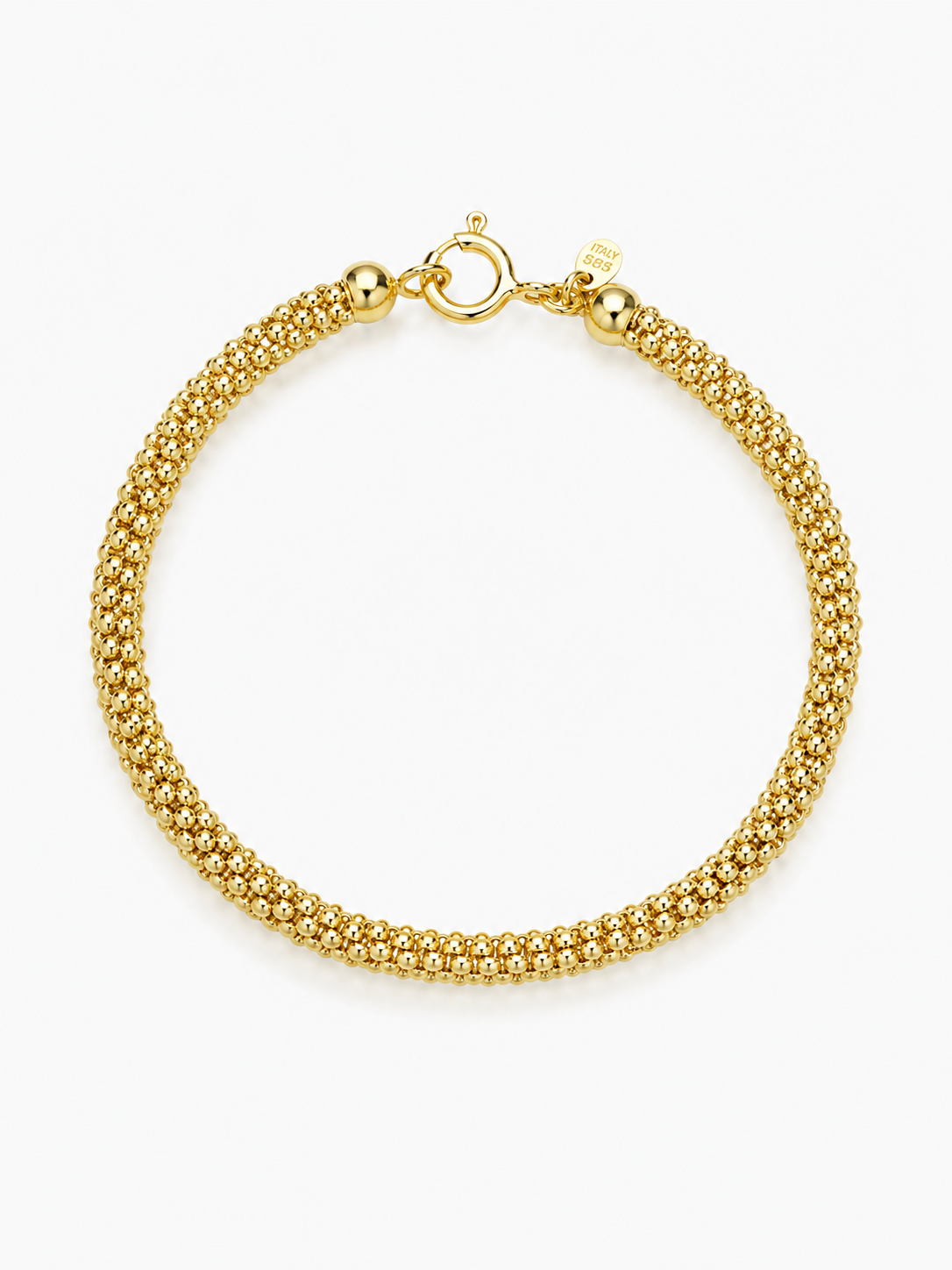 BRASS - Gold  Bracelet Snake Small