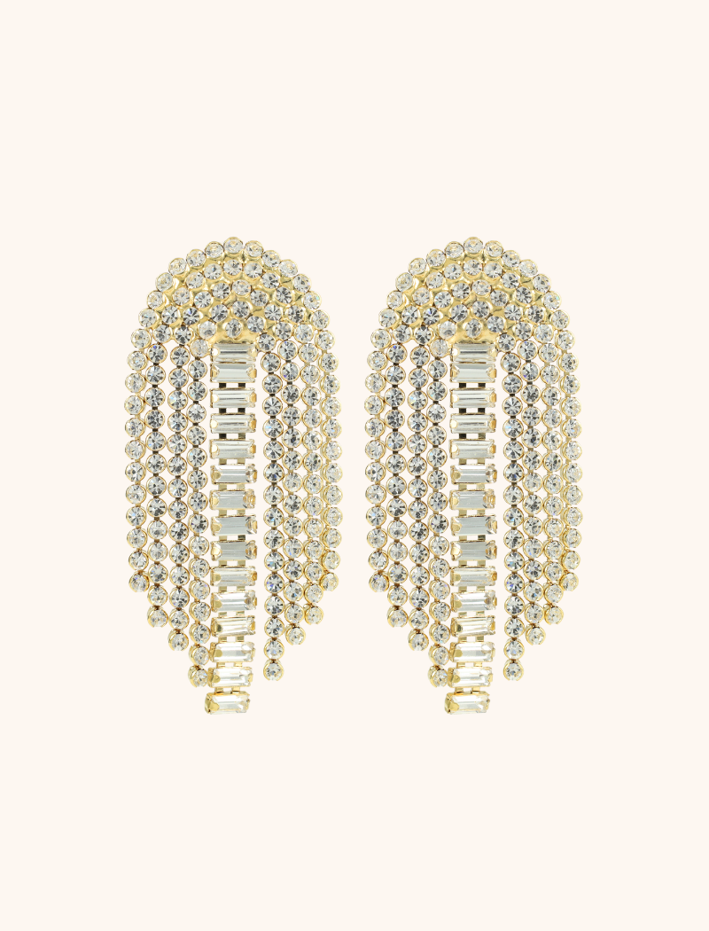 Kristalkleurige Waterfall baguette Veronique