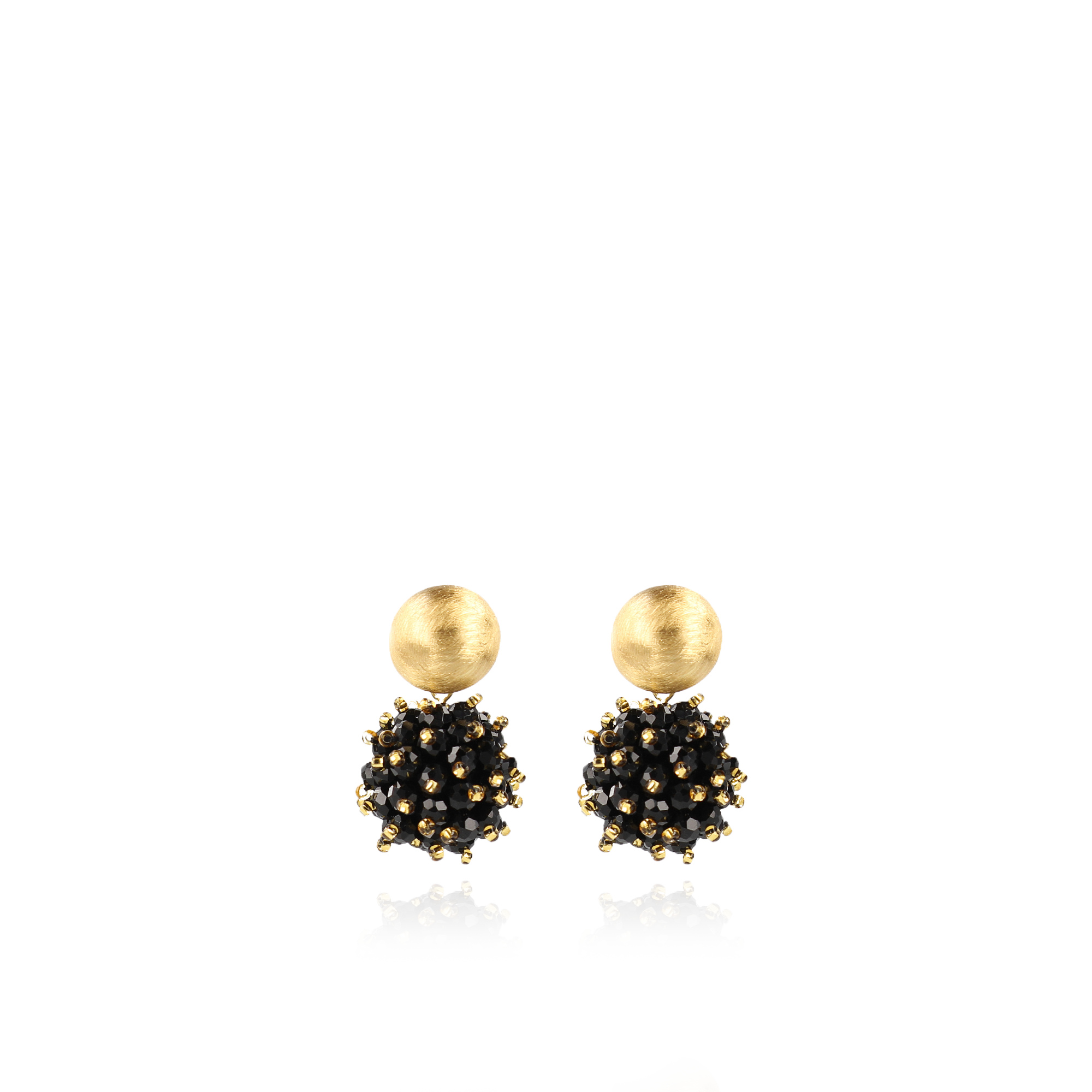 Zwarte oorbellen Jacky Glassberry Double Stones Globe Slott-theme.productDescriptionPage.SEO.byTheBrand