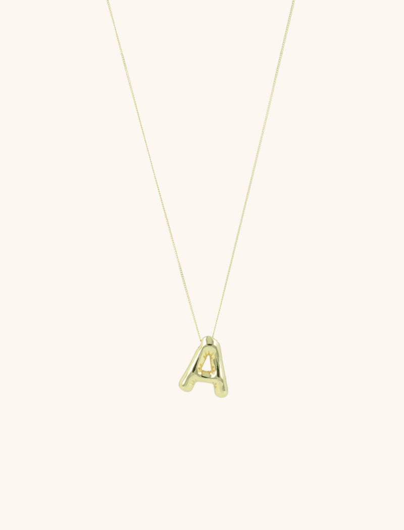 Bold Initial Necklace