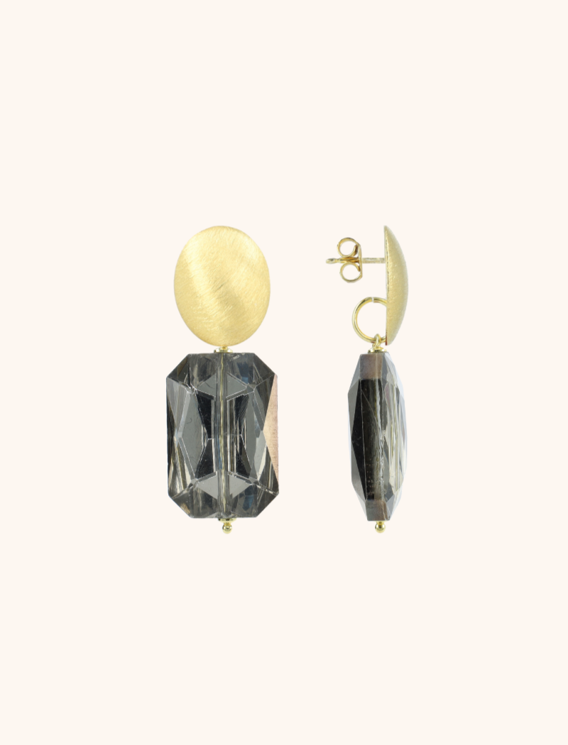 Mix Schwarz/Graue Ohrringe Rechteck Mlott-theme.productDescriptionPage.SEO.byTheBrand