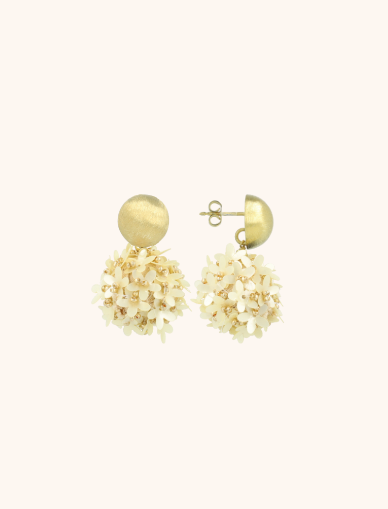 Champagne Earrings Daisy Globe S Flowerlott-theme.productDescriptionPage.SEO.byTheBrand