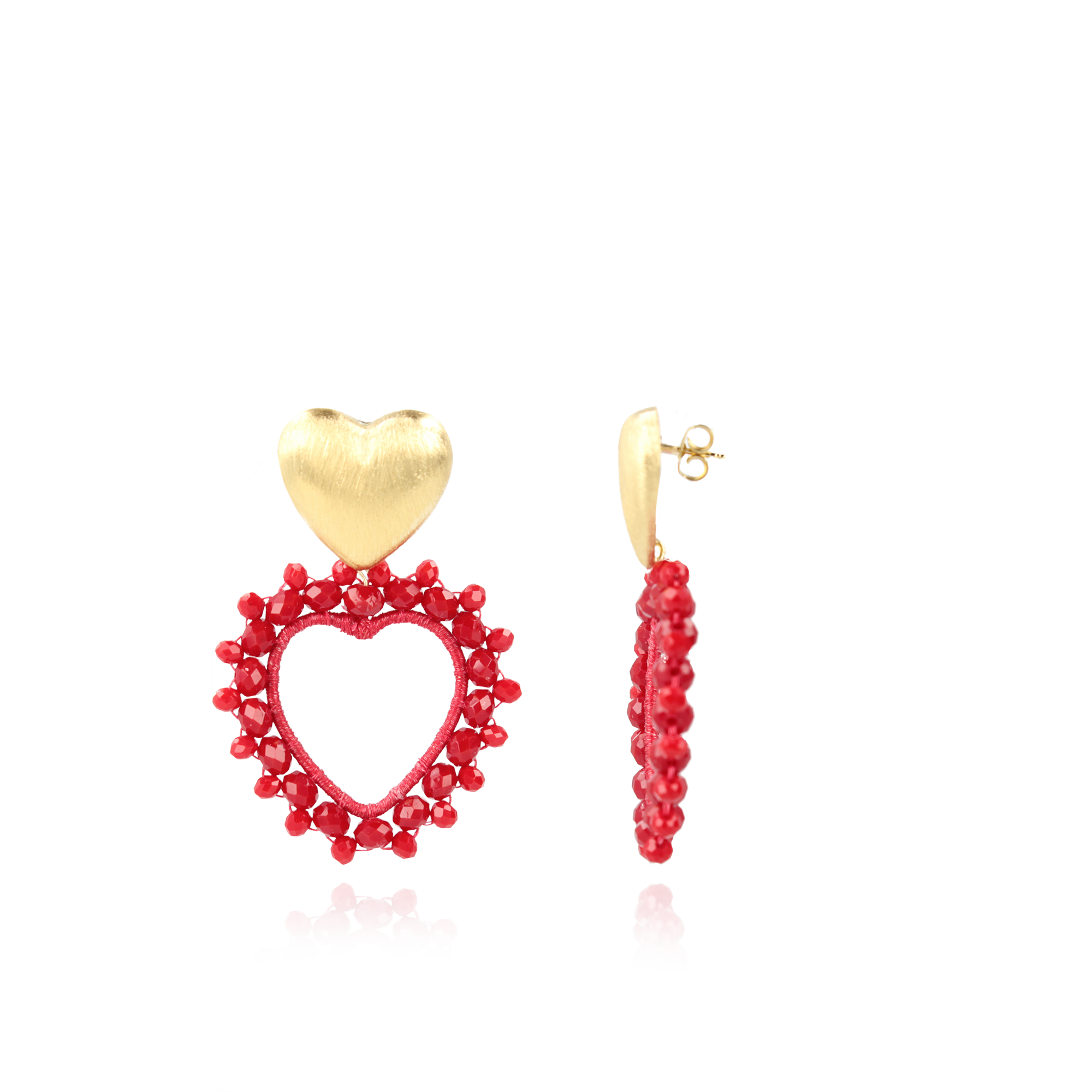Red Heart Earrings Novi Slott-theme.productDescriptionPage.SEO.byTheBrand