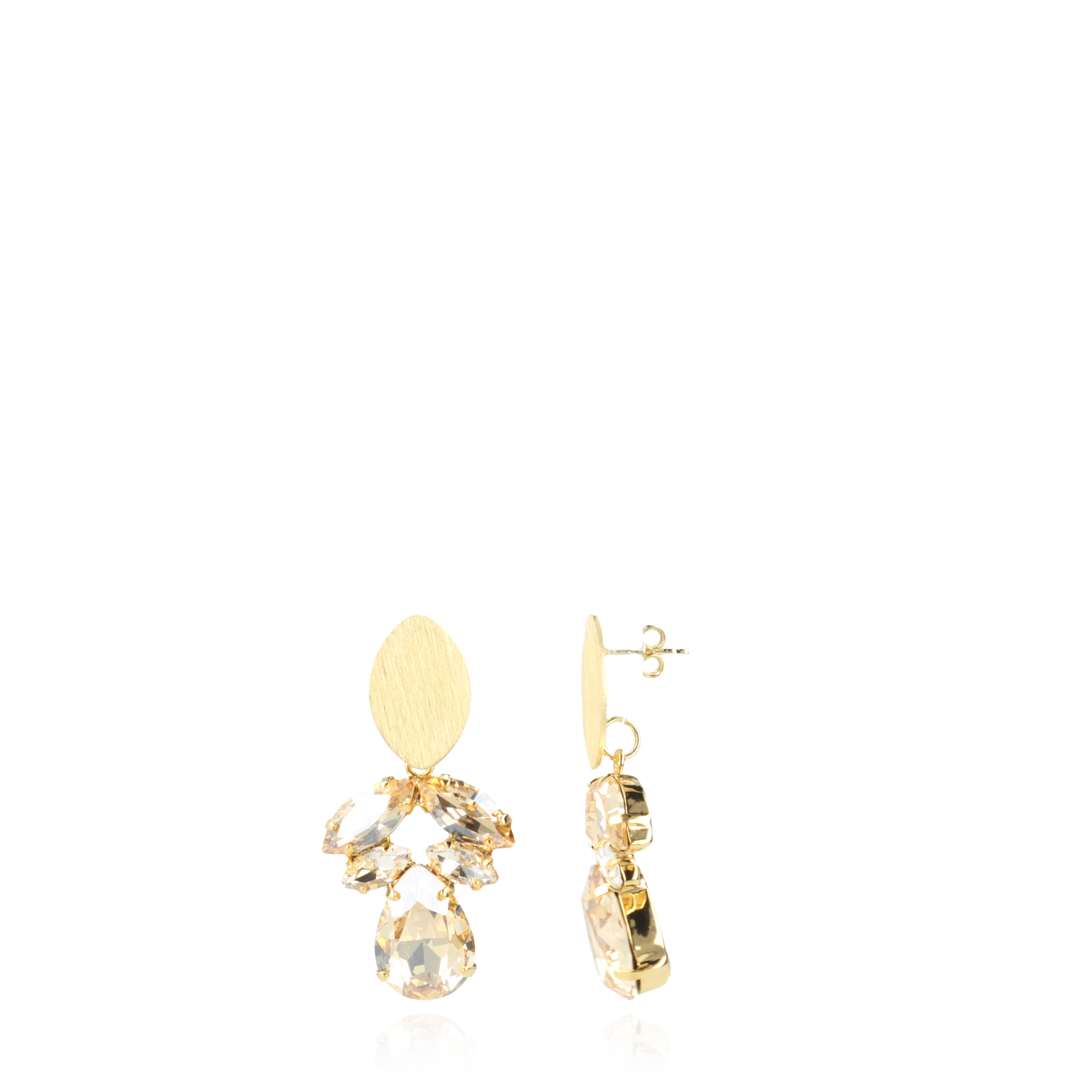 Strass earrings Joni