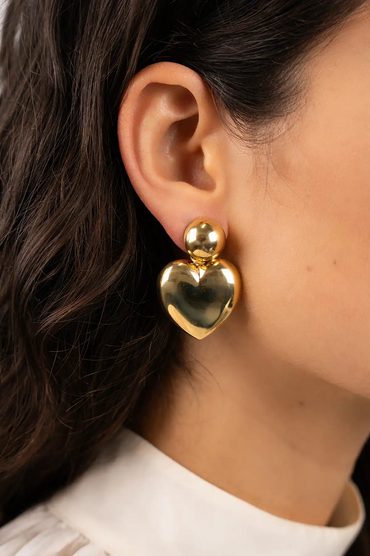 Classic Earrings Heart M