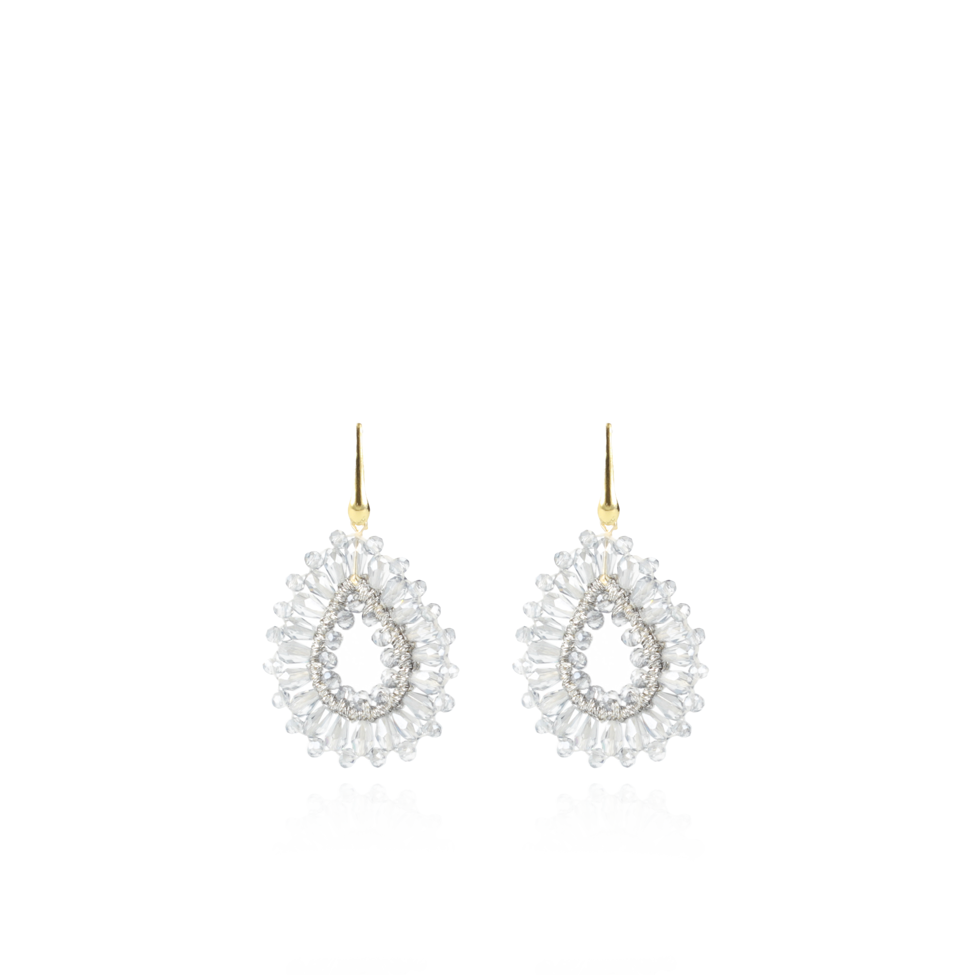 Ijs Blauwe Oorbellen Silk Drop S