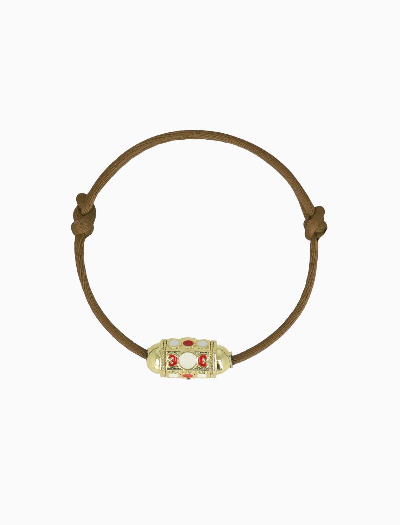 Bracelet Capsule Small - Red/White