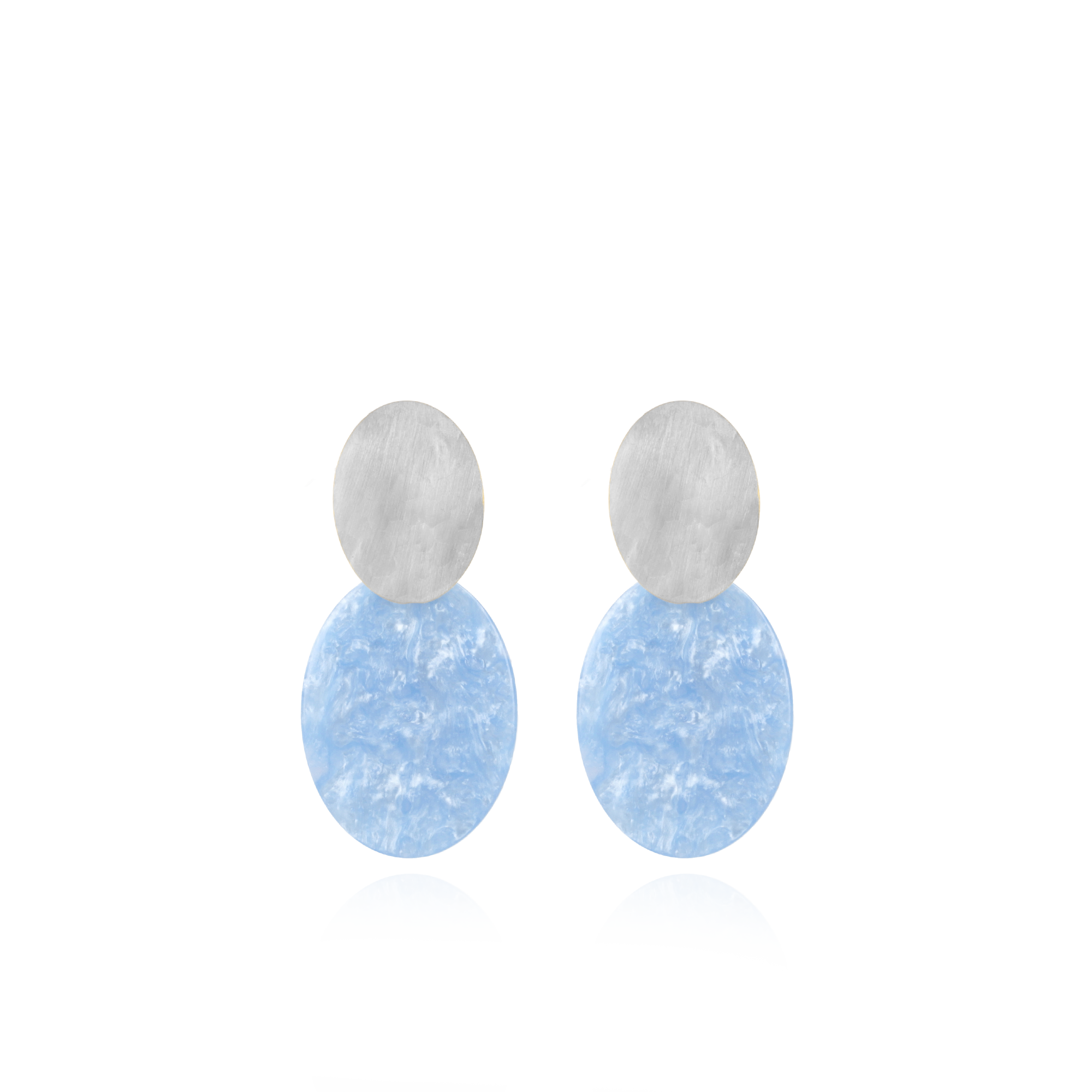 Marble Azure Oorbellen Celia Ovaal Slott-theme.productDescriptionPage.SEO.byTheBrand