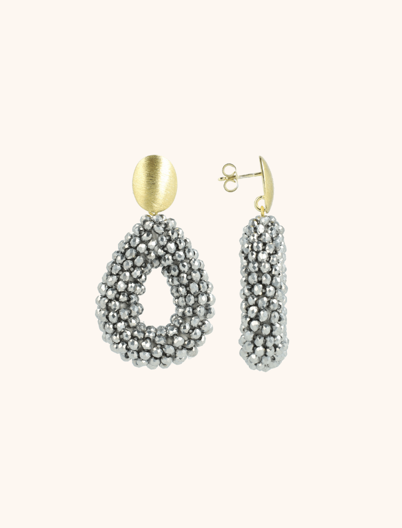 Metallic Zilveren Oorbellen Berry Drop Slott-theme.productDescriptionPage.SEO.byTheBrand