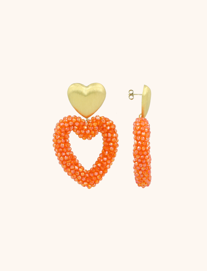 Heart of Orange Limited Edition Oorbellen