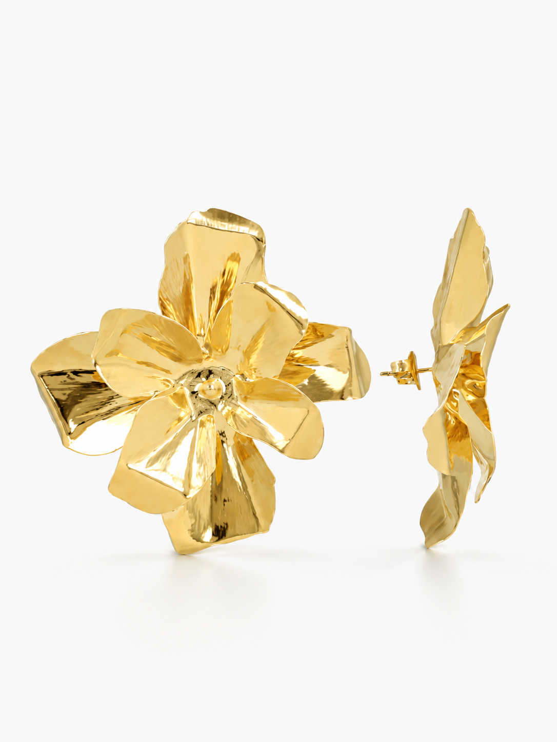 BRASS - Gold Colored Senna Flower XL