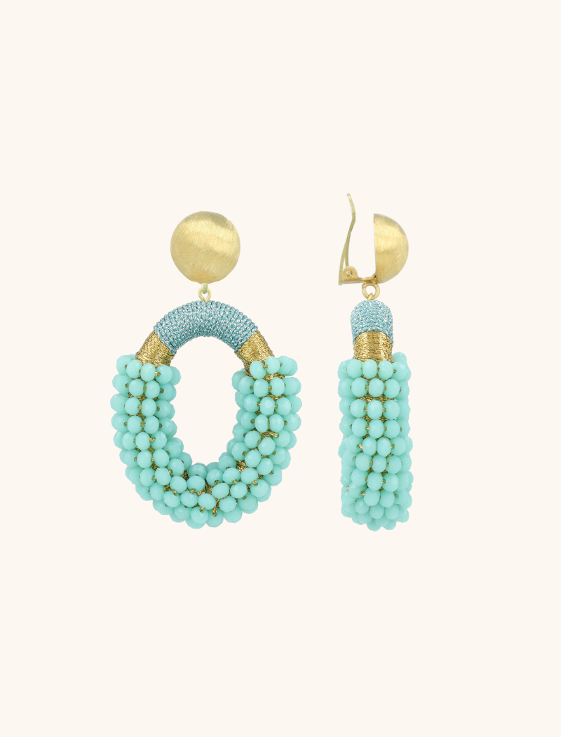 Blauwe Oorbellen Yara Combi ovaal M Cliplott-theme.productDescriptionPage.SEO.byTheBrand
