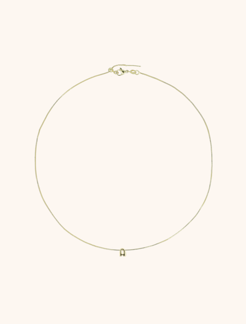 Gold Necklace Mini Initiallott-theme.productDescriptionPage.SEO.byTheBrand