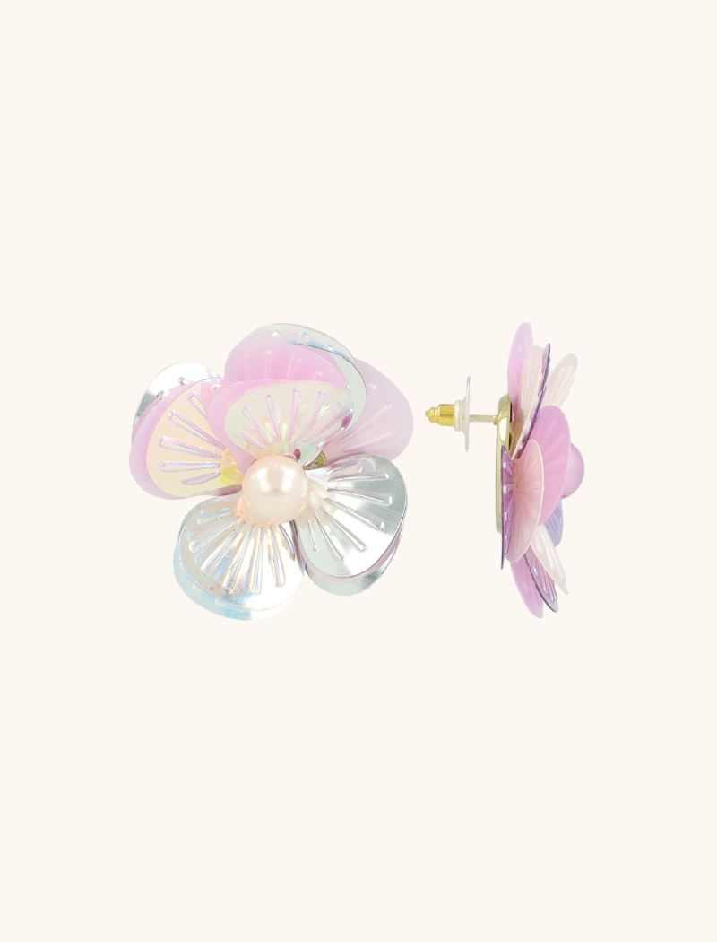 Lila/Silber Ohrringe Dianthe Flower Bomb  lott-theme.productDescriptionPage.SEO.byTheBrand