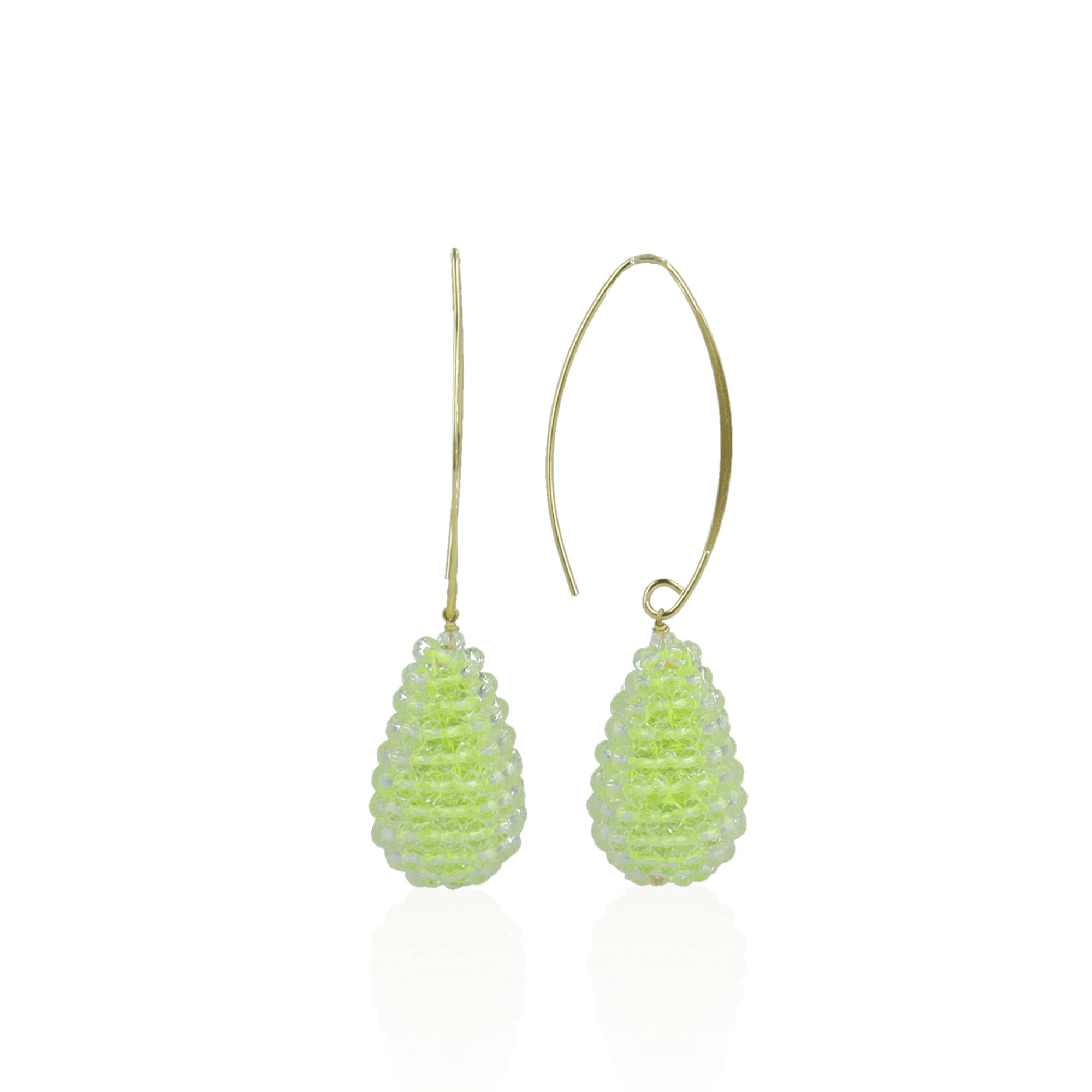 Lime Oorbellen Amy Cone S