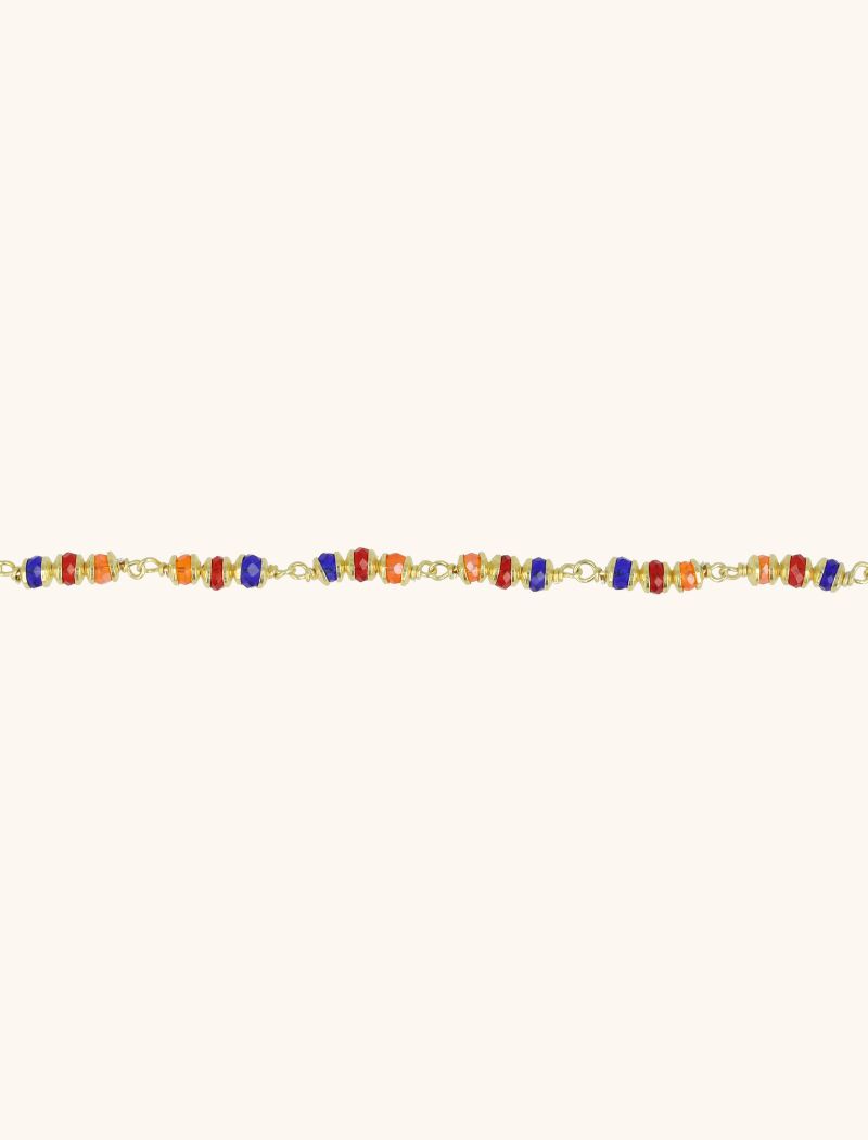 Goldfarbene Armband Sunset Mix Glasberry XS lott-theme.productDescriptionPage.SEO.byTheBrand