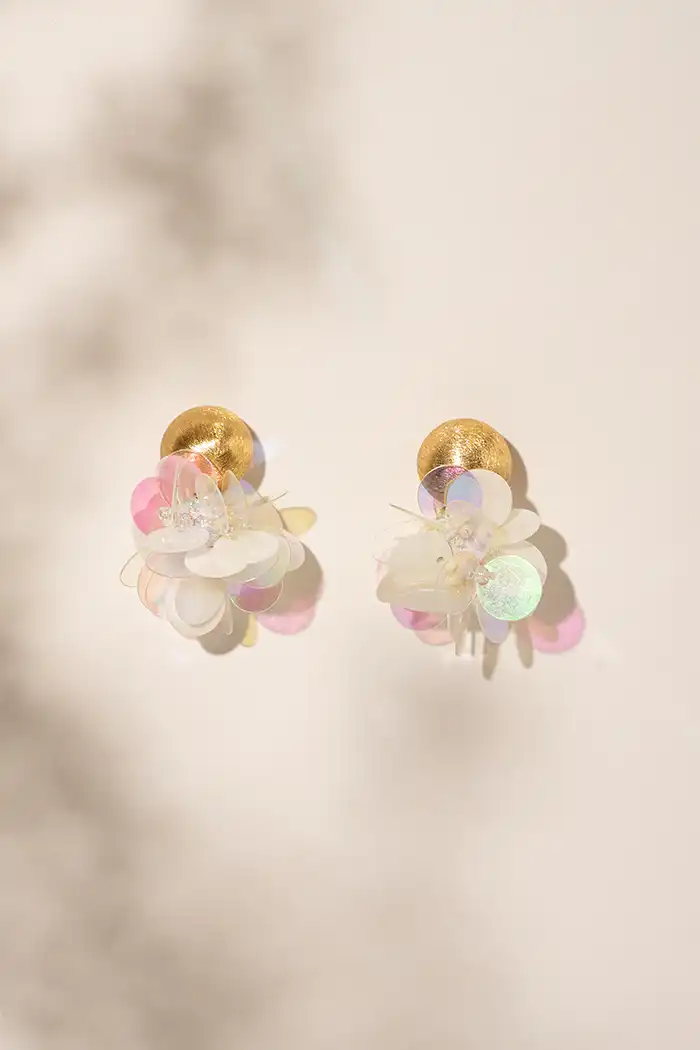 Sequin earrings Holo pearl Laure Globe Slott-theme.productDescriptionPage.SEO.byTheBrand