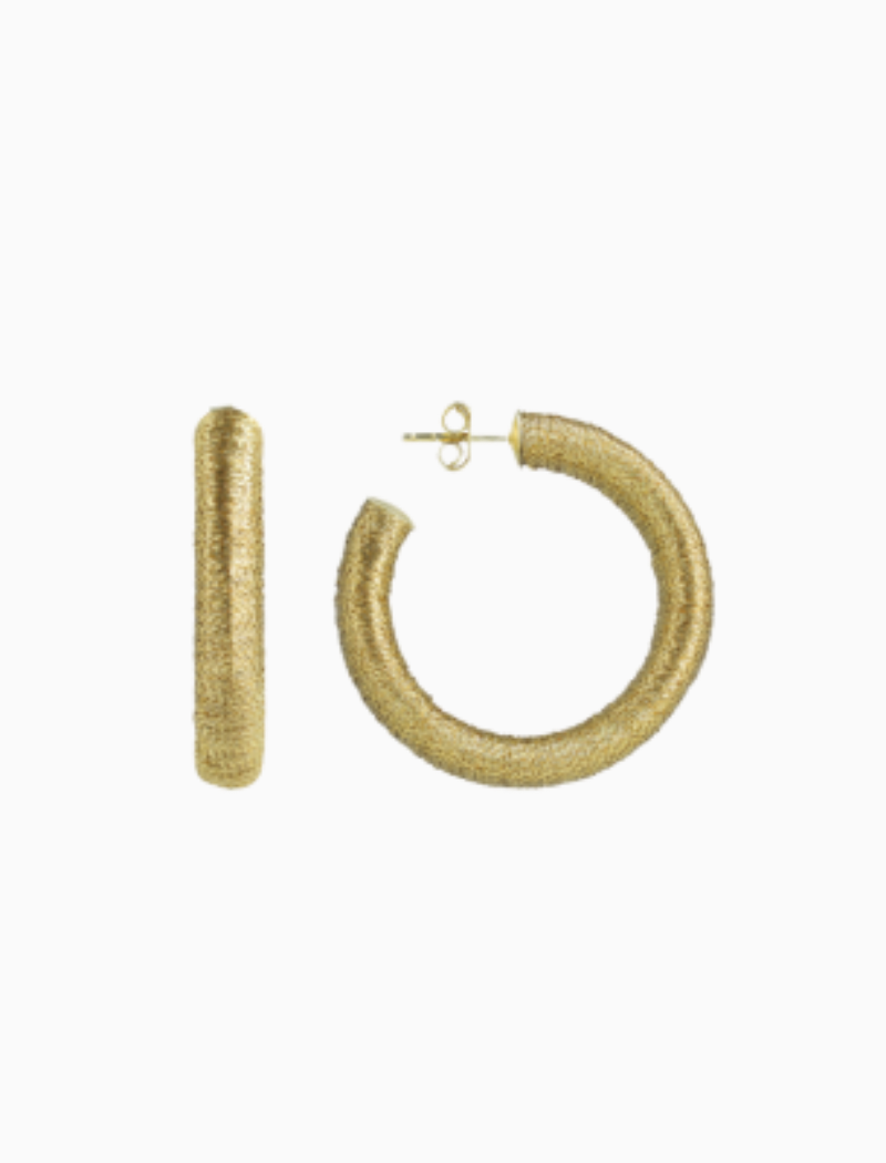 Gold-coloured Earrings Chloe Creole M
