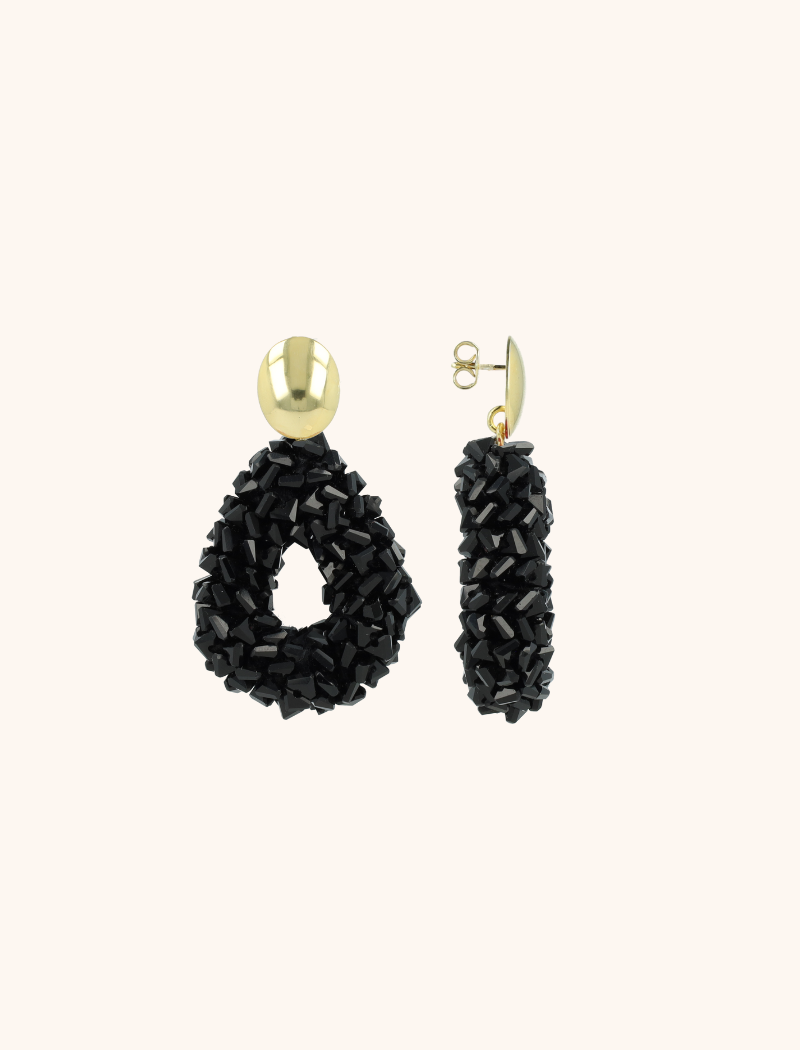 Zwarte Oorbellen Marieke Drop S Rawlott-theme.productDescriptionPage.SEO.byTheBrand